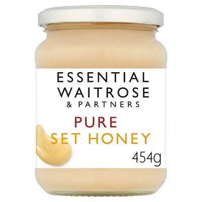 Waitrose Essential Pure Set Honey, 454g