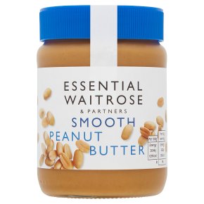 Waitrose Essential Smooth Peanut Butter 340g