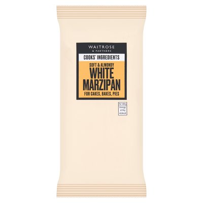 Waitrose Cooks' Ingredients White Marzipan, 500g