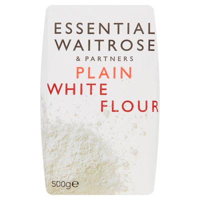 Waitrose Essential Plain White Flour, 500g