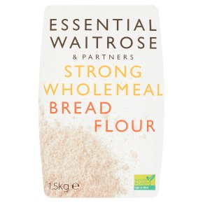 Waitrose Essential Strong Wholemeal Bread Flour 1.5kg