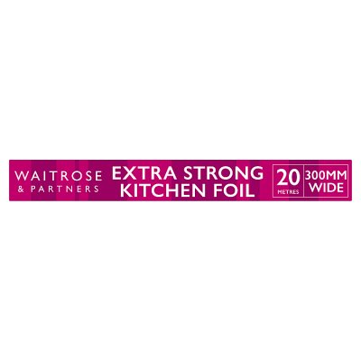Waitrose 20m Extra Strong Kitchen Foil