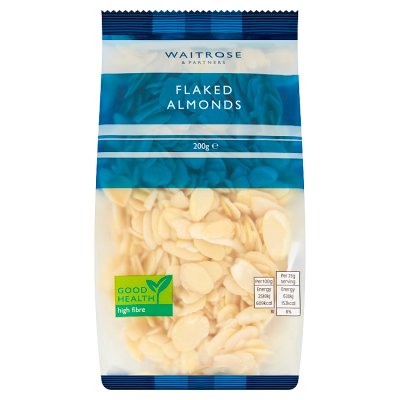 Waitrose Flaked Almonds, 200g