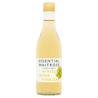 Waitrose Essential White Wine Vinegar   500ml