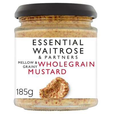 Waitrose  Essential Wholegrain Mustard 185g