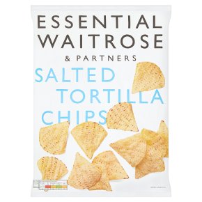 Waitrose Essential Tortilla Chips Salted 200g