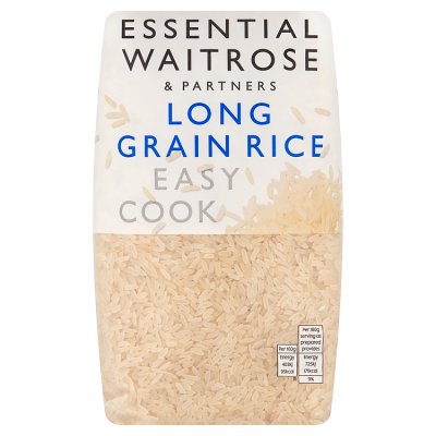 Waitrose Essential Easy Cook Long Grain Rice, 1kg