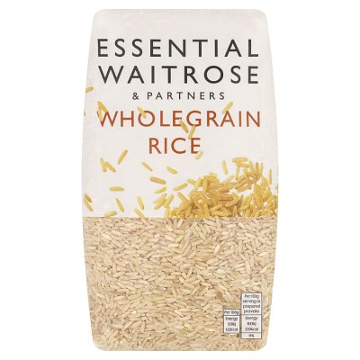 Waitrose Essential Whole Grain Rice  1kg