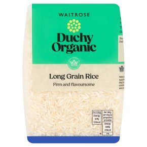 Duchy Organic Long Grain Rice   500g