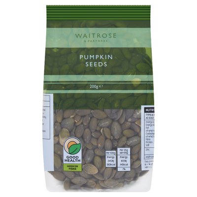 Waitrose Pumpkin Seeds, 200g
