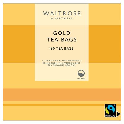 Waitrose Gold 160 Teabags