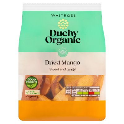 Waitrose Duchy Organic Dried Mango 150g