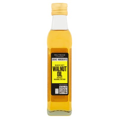 Waitrose Cooks' Ingredients Walnut Oil, 250ml