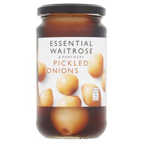 Waitrose Pickled Onions - Drained 225g