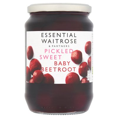 Waitrose Essential Pickled Sweet Baby Beetroot, 710g