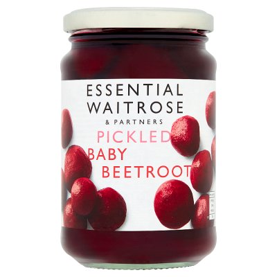 Waitrose Essential Pickled Baby Beetroot, 340g