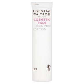 Waitrose Essential Cosmetic Pads 100s