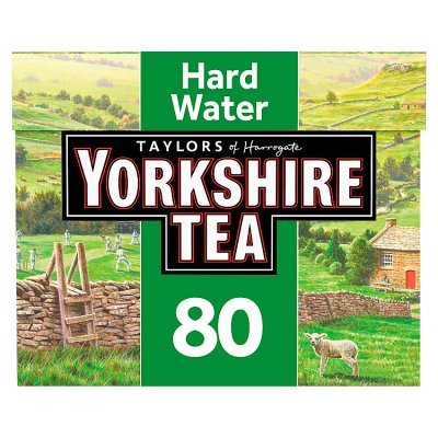 Taylors Of Harrogate 80 Yorkshire Tea For Hard Water Teabags