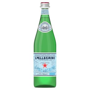 San Pellegrino Sparkling Natural Mineral Water - Glass 750ml