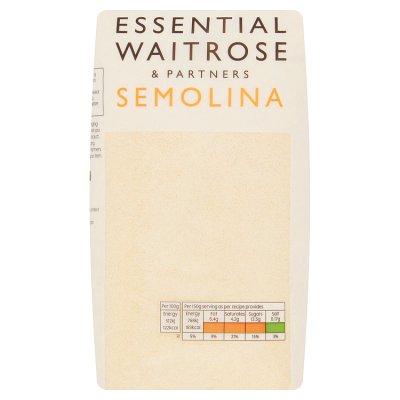 Waitrose Essential Semolina, 500g
