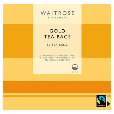 Waitrose Gold 80 Teabags