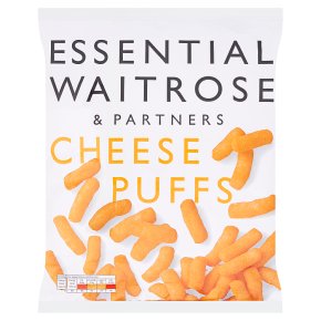 Essential Cheese Puffs Snacks Sharing Crisps 100g