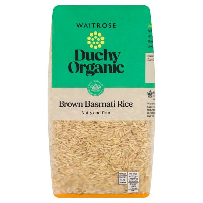 Waitrose Duchy Organic Brown Basmati Rice 1kg