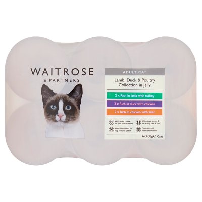 Waitrose Meat Selection in Jelly, 6x400g