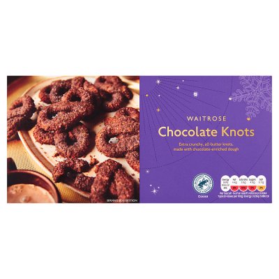 Waitrose Christmas Chocolate Knots 150g