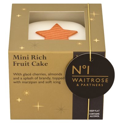 Waitrose No1 Mini Gift Cake 174g