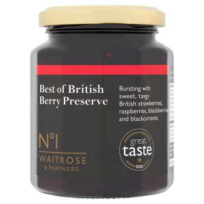 Waitrose No.1 Best of British Berry Preserve 320g