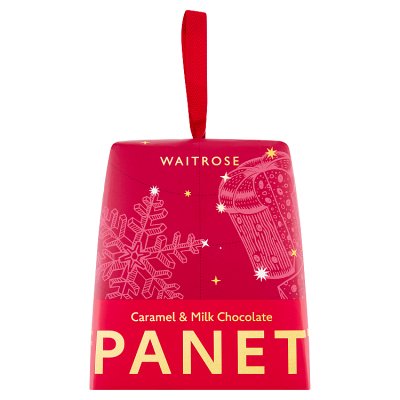 Waitrose Christmas Caramel & Milk Chocolate Panettone 100g