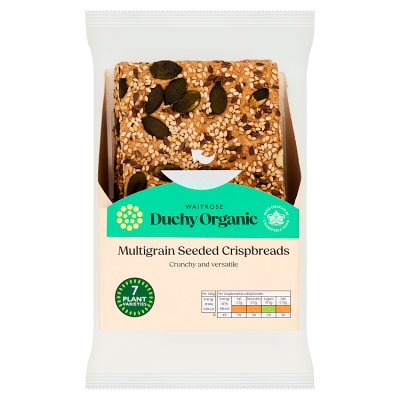 Waitrose Duchy Organic Multigrain Seeded Crispbread 200g