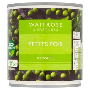 Waitrose Essential Petits Pois 200g
