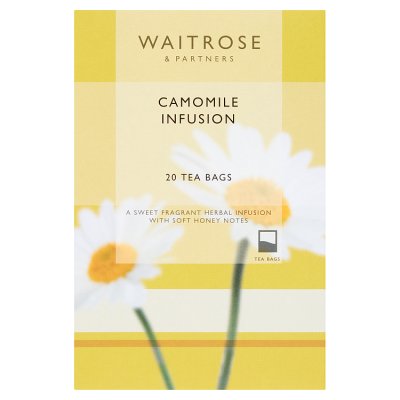 Waitrose Camomile Infusion Tea Bags, 20 bags