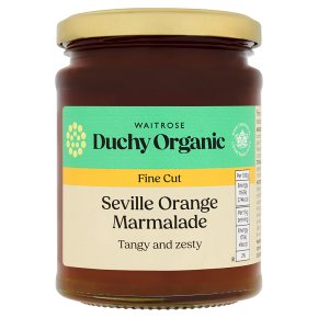Duchy Organic Seville Orange Fine Cut Marmalade 340g