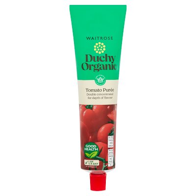 Waitrose Duchy Organic Tomato Puree, 100g