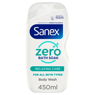 Sanex Zero% Normal Skin Bath Foam, 450ml
