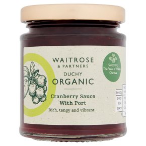 Duchy Organic Cranberry Sauce   200g