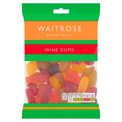 Waitrose Wine Gums, 200g