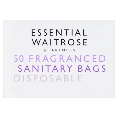 Waitrose Sanitary Disposal Bags 50s