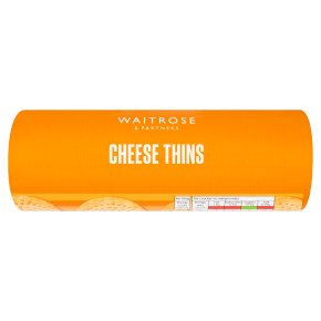 Waitrose Cheese Thins 150g