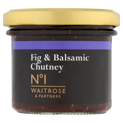 Waitrose No.1 Fig & Balsamic Chutney 120g