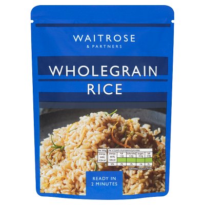 Waitrose Wholegrain Rice  250g