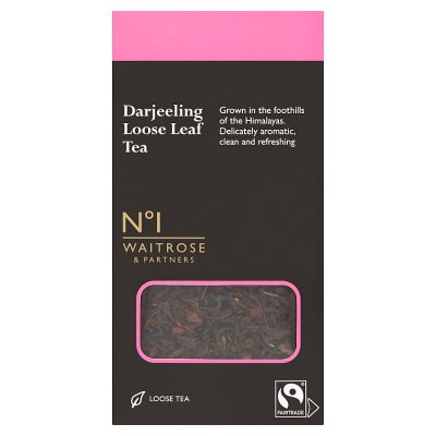 Waitrose No.1 Darjeeling Loose Leaf Tea, 125g
