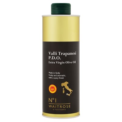 Waitrose No.1 Valli Trapanesi Extra Virgin Olive Oil, 500ml