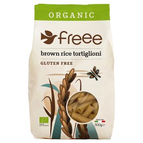 Freee Gluten Free Organic Brown Rice Tortiglioni Pasta 400g