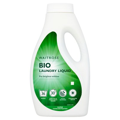 Waitrose Bio Laundry Liquid 36w   900ml
