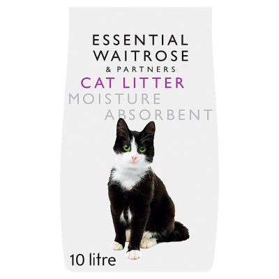 Waitrose Essential Absorbent Cat Litter, 10litre