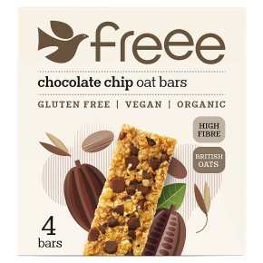 Freee Organic Gluten Free Chocolate Chip Oats Bars 4 x 35g
